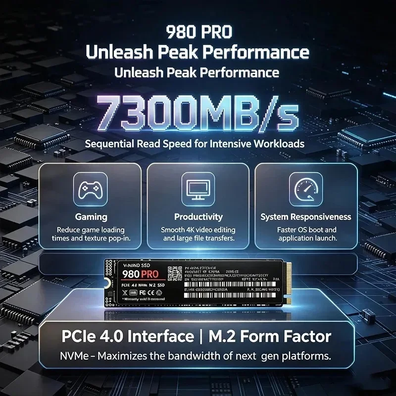 980 PRO NVMe M.2 2280 SSD PCIe - M.2 Nvme 4Tb Pcie 4.0 Ssd reseña y precio