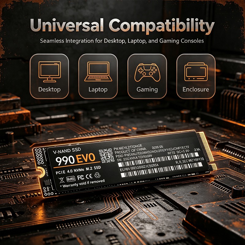990 EVO M.2 2280 NVMe PCIe 4.0 - M.2 Nvme 4Tb Pcie 4.0 Ssd reseña y precio