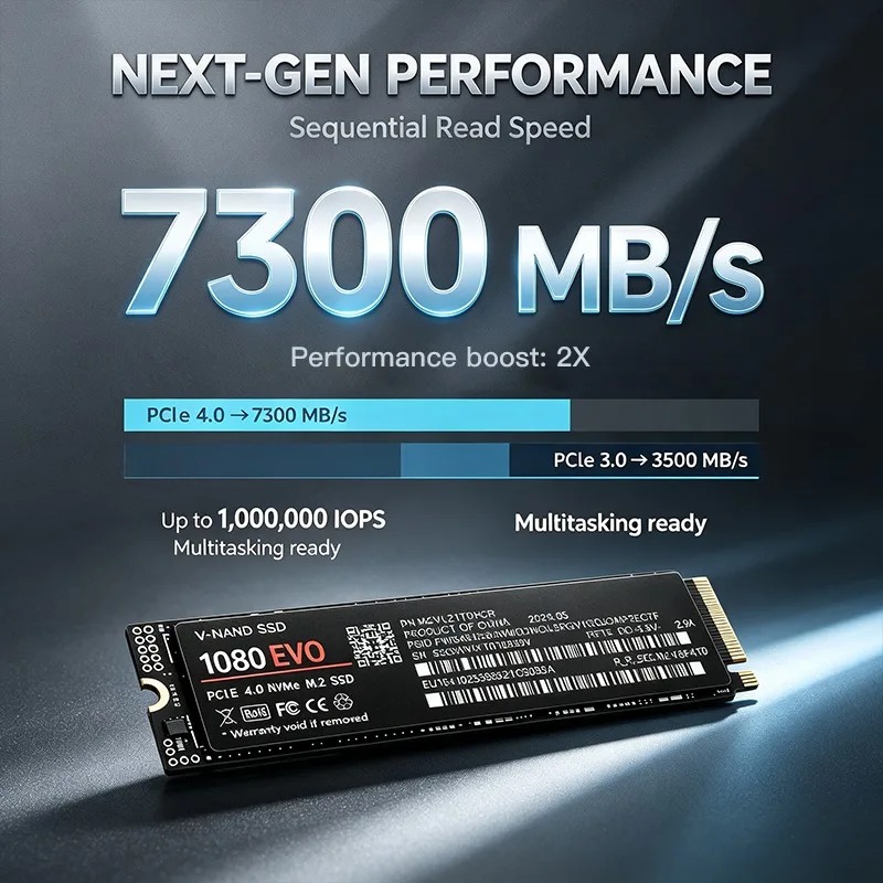 1080 EVO M.2 NVMe PCIe 4.0, di - M.2 Nvme 4Tb Pcie 4.0 Ssd reseña y precio