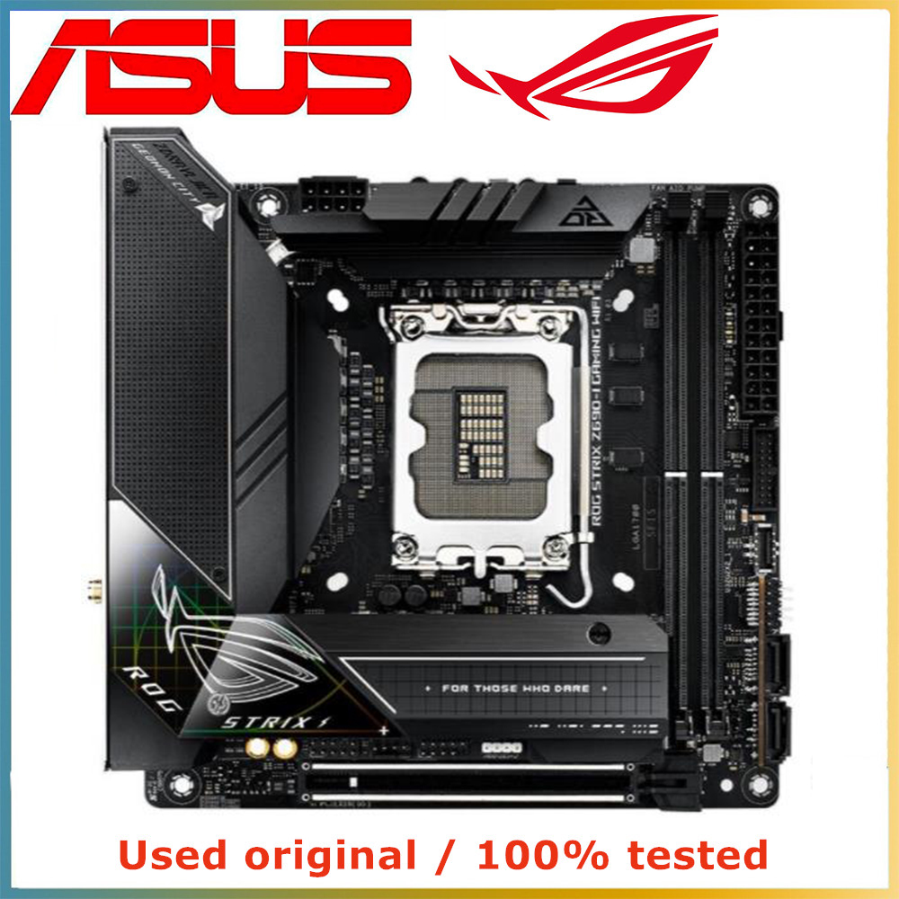 Para la placa base ASUS ROG ST - Lga 1700 Ddr5 Itx Motherboard reseña y precio